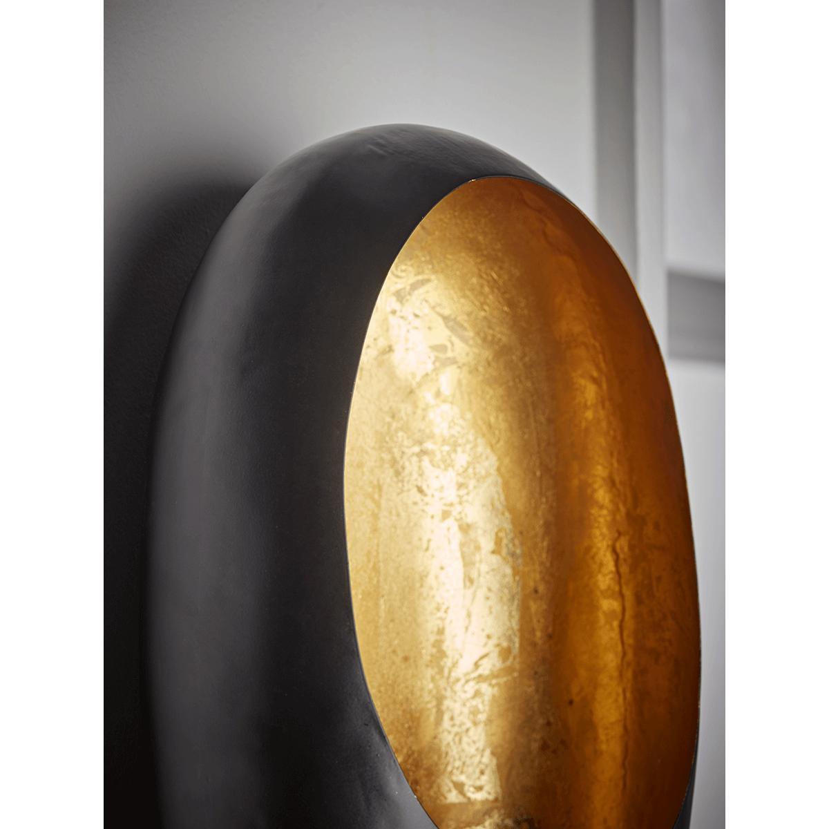 NEW Black & Brass Candle Holder - Large – image 2