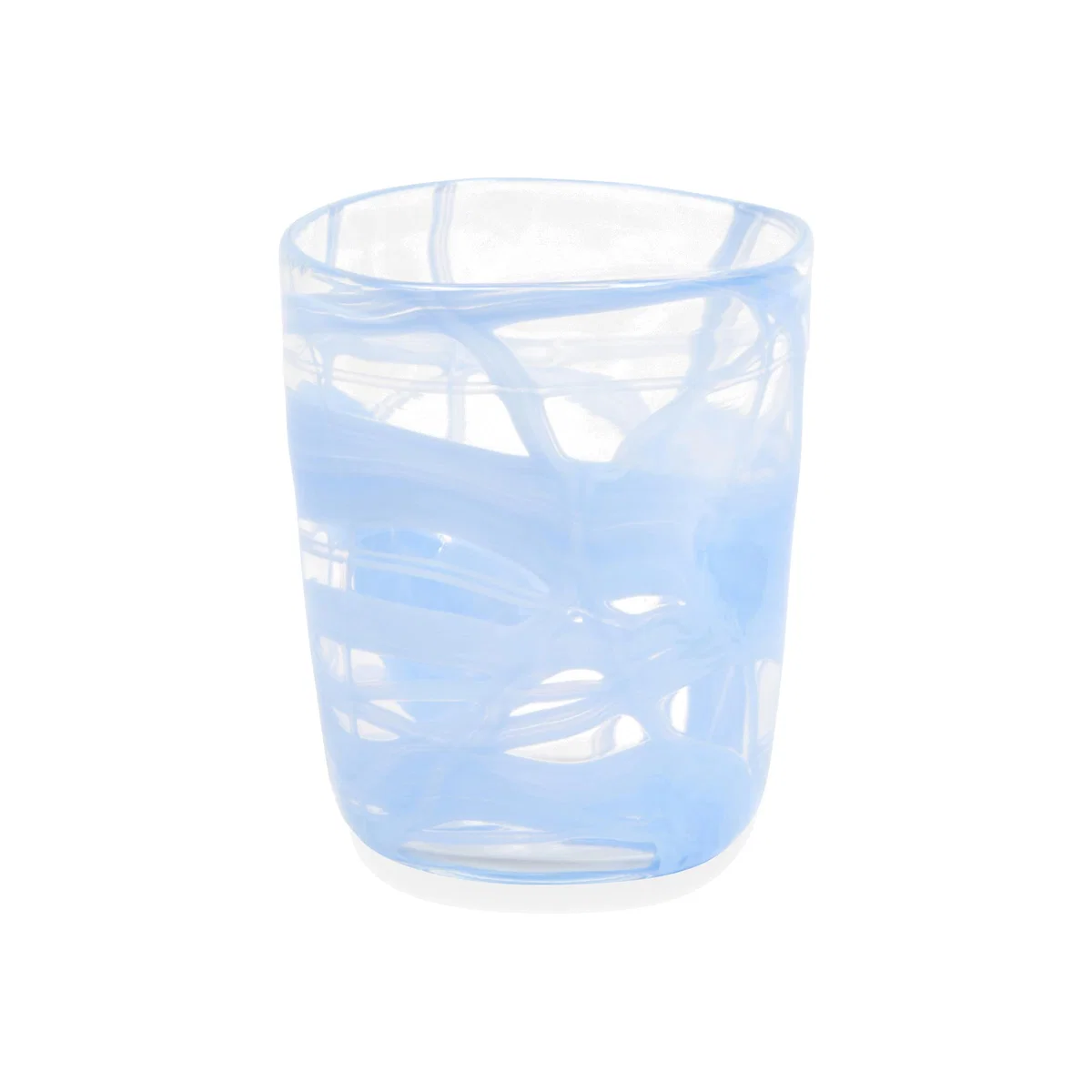 Exclusive Lattice Tumbler in Light Blue Check By Casa Celva