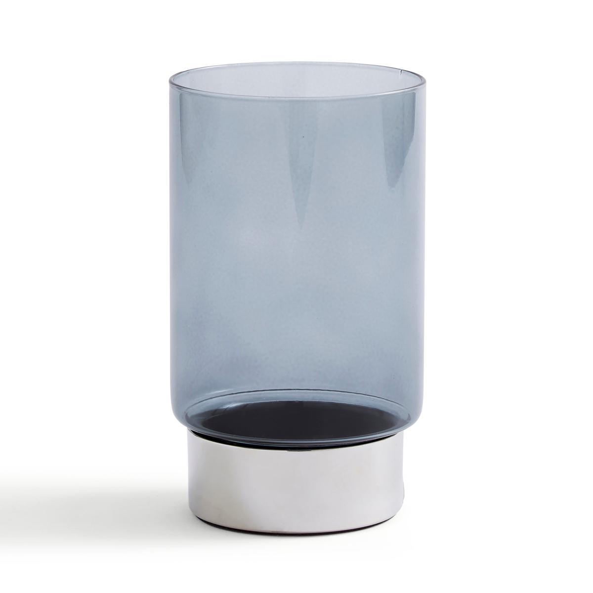 Erin Smoked Candle Holder Silver – image 3
