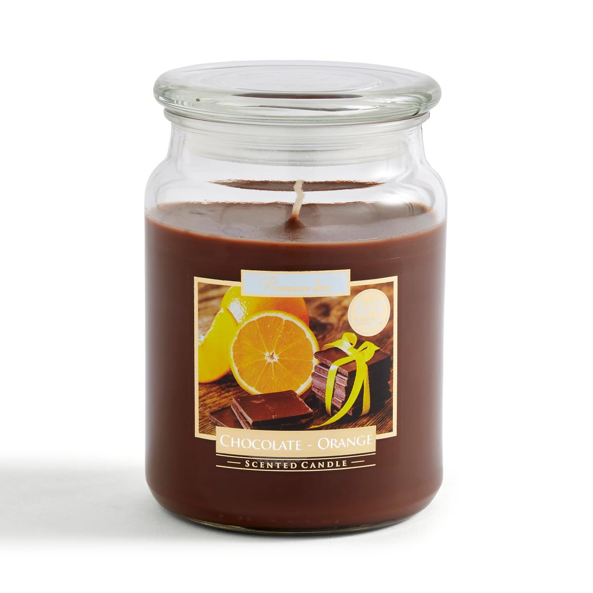 Chocolate Orange Jar Candle Brown – image 4