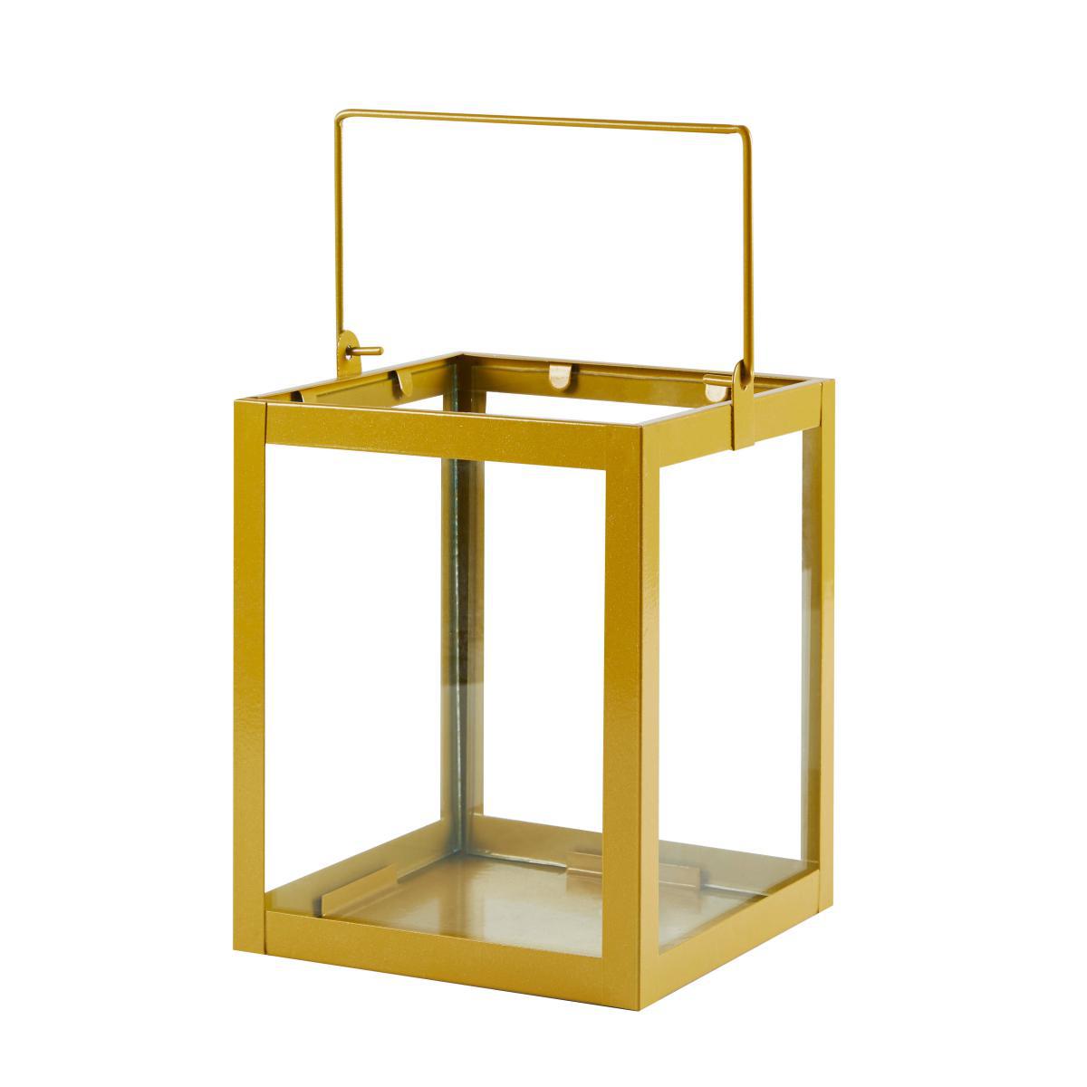 Gold 20cm Lantern Gold – image 3