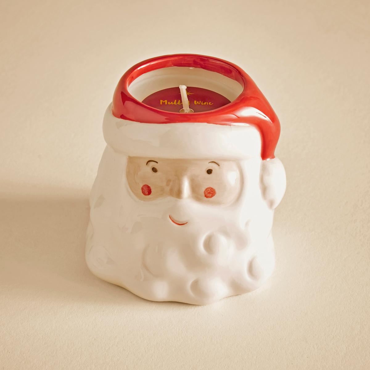 Santa Shaped Candle Red – image 4