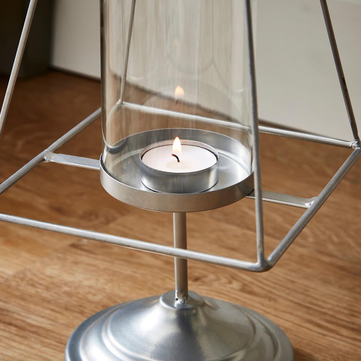 Tree Candle Holder Silver – image 3