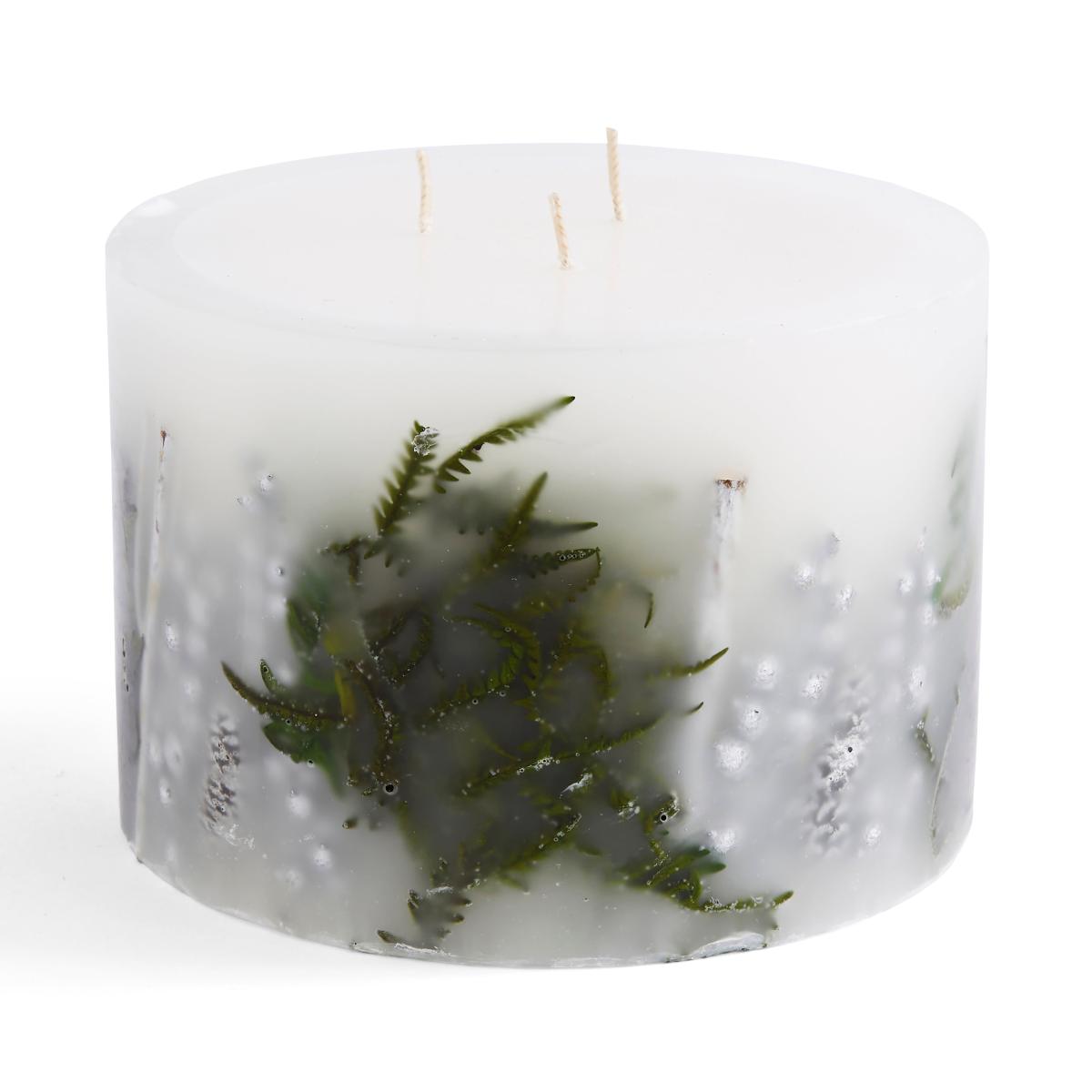 Luxe Wax Inclusion Wick Candle White – image 3