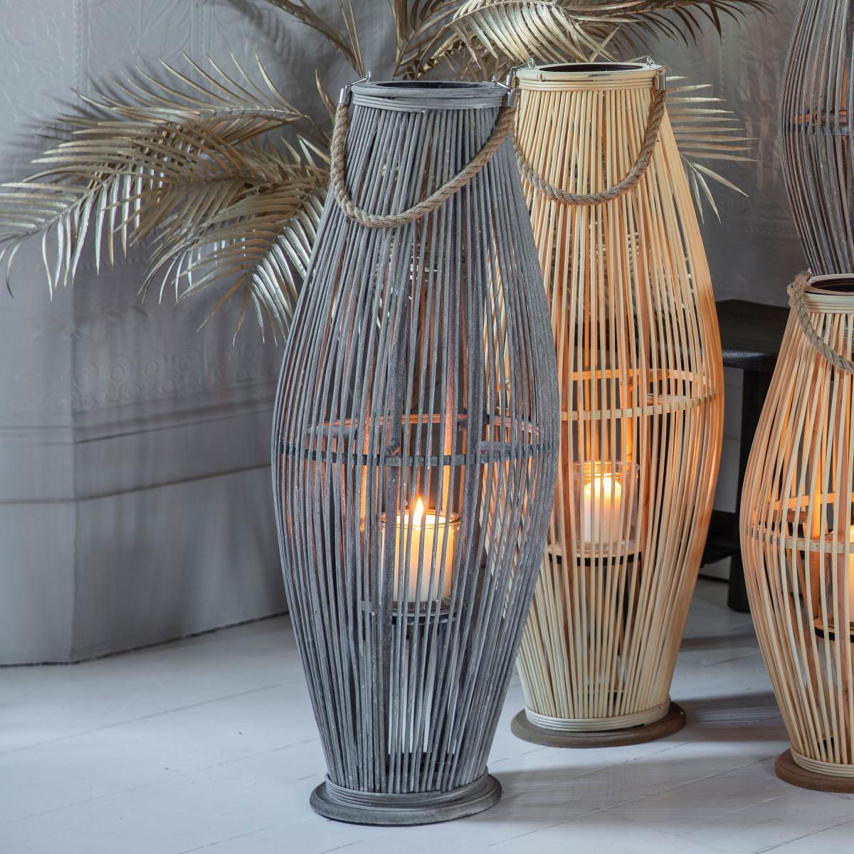 Paxhill Large Lantern Grey – image 1