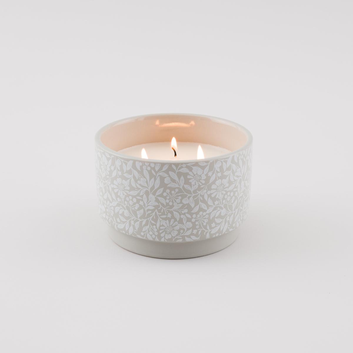 Chartwell Ceramic wick Candle MultiColoured – image 3