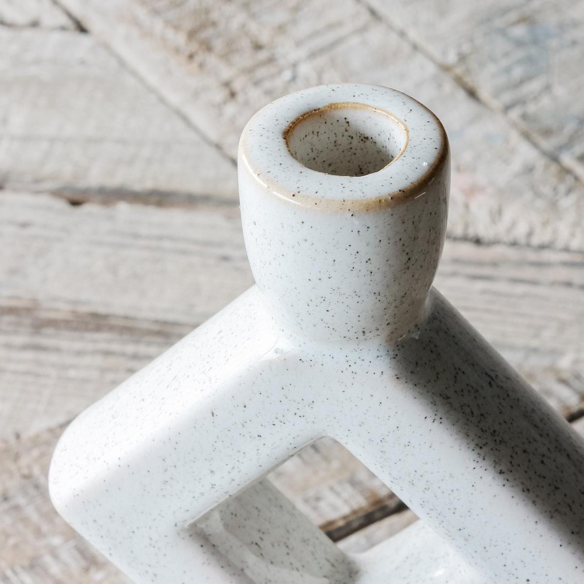 Cream Diamond Candle Holder – image 4