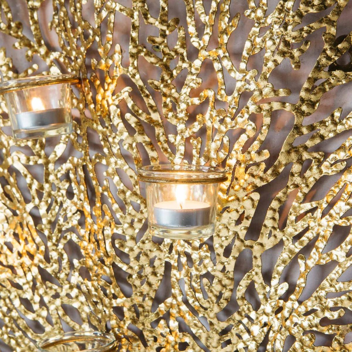 Graham and Green Gold Coral Candle Holder – image 4