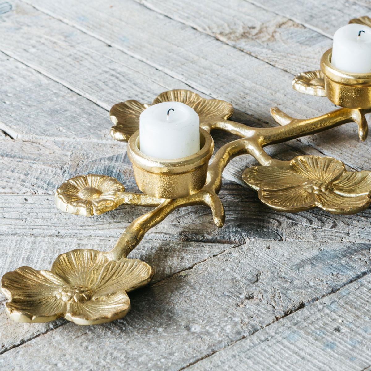 Wildflower Trailing Tea Light Holder – image 3