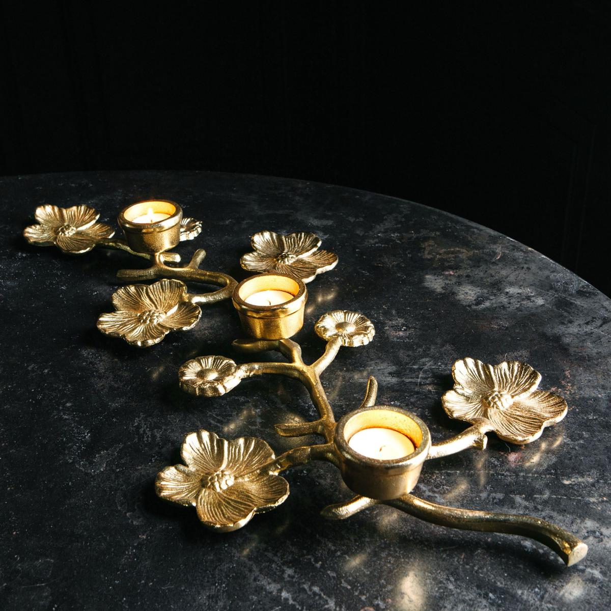 Wildflower Trailing Tea Light Holder – image 4