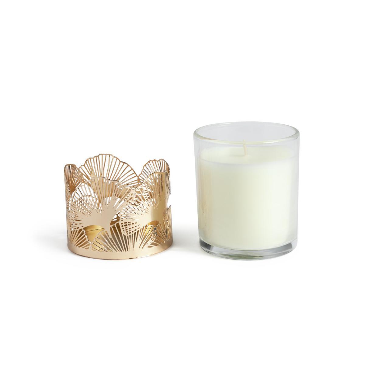Habitat Multi Wick Candle in Small Metal Lazer Cut Holder – image 3