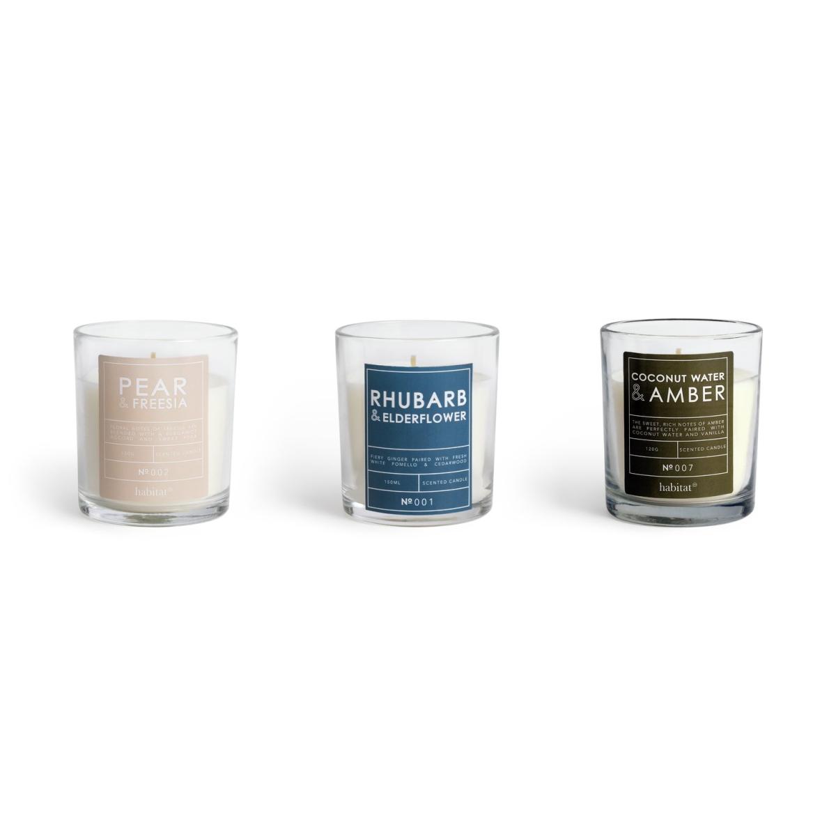 Habitat Medium Scented Boxed Candle Set - Set of 3 – image 3