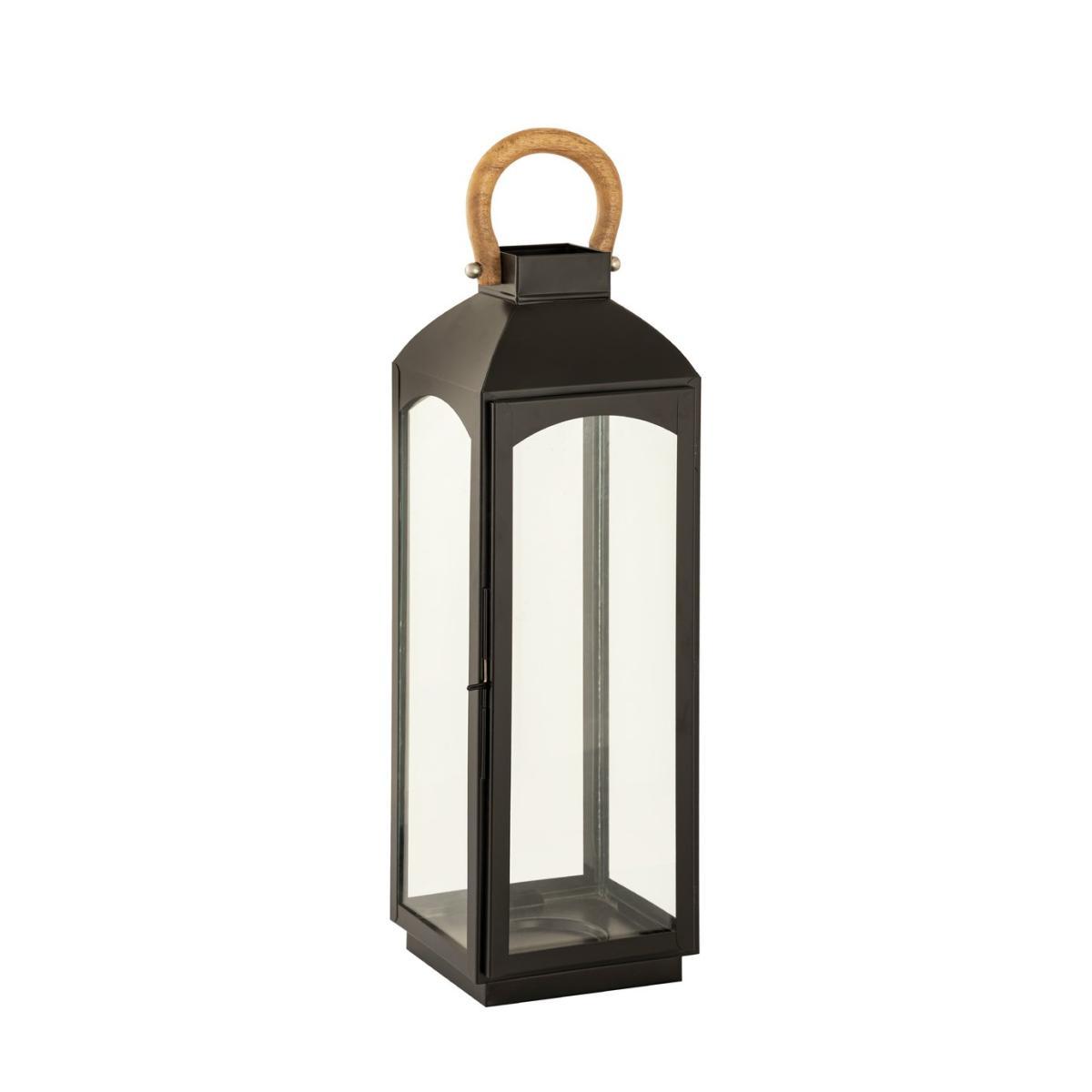 Habitat Black Finish Large Lantern – image 2