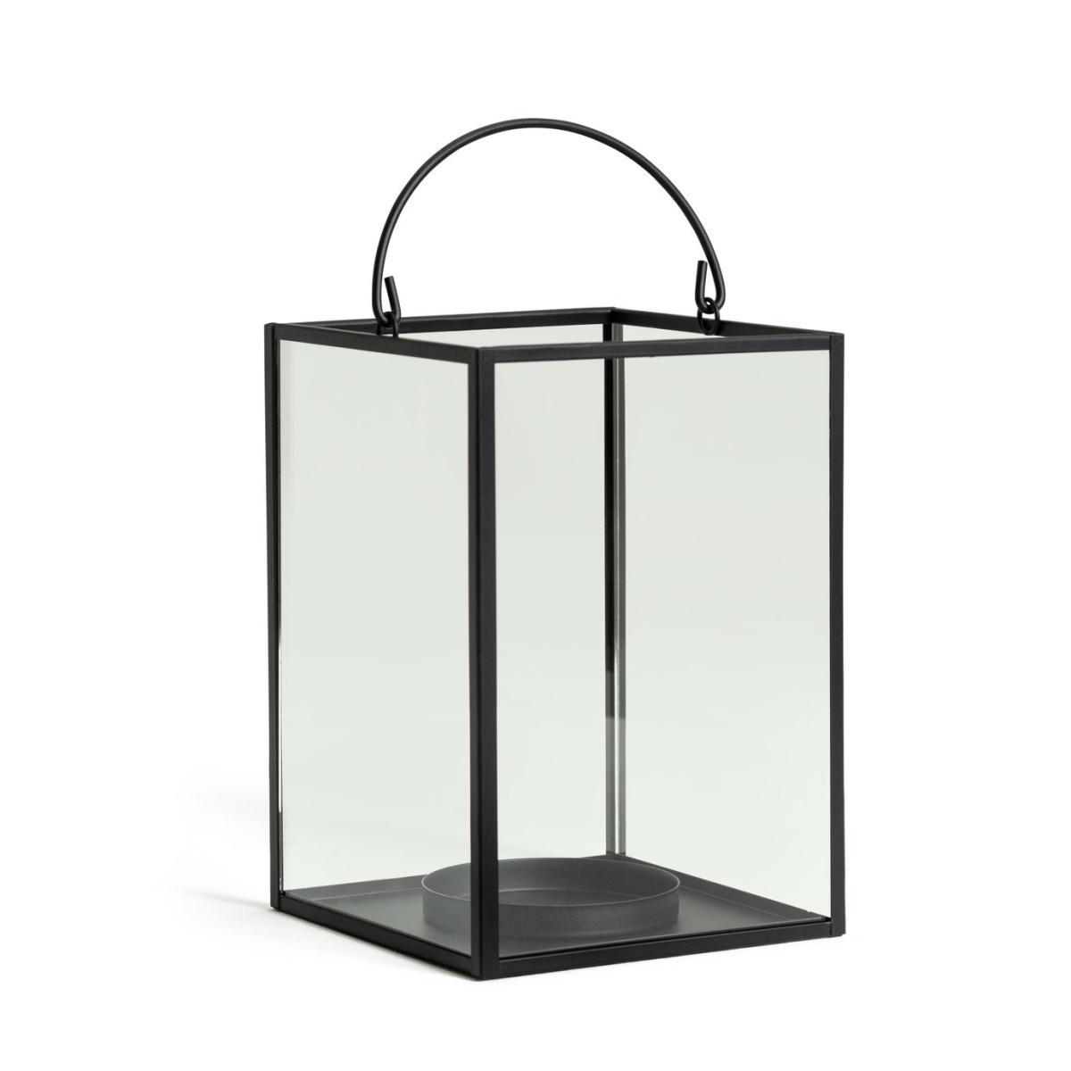 Habitat Medium Lantern Candle Holder - Black – image 3