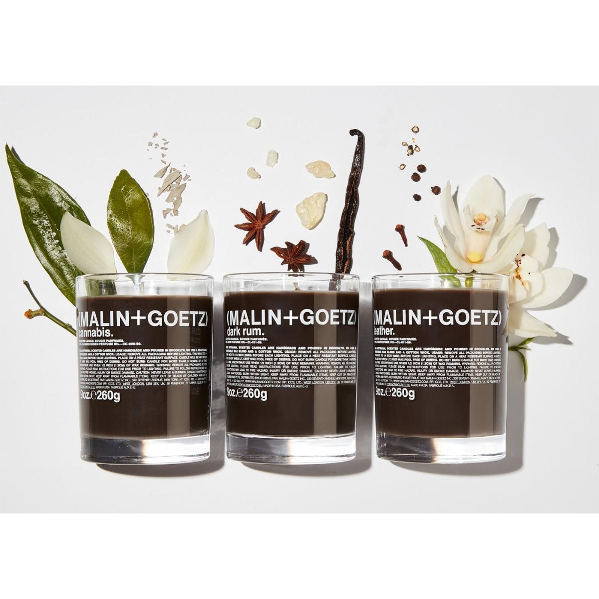 MALIN+GOETZ Dark Rum Scented Candle – image 3