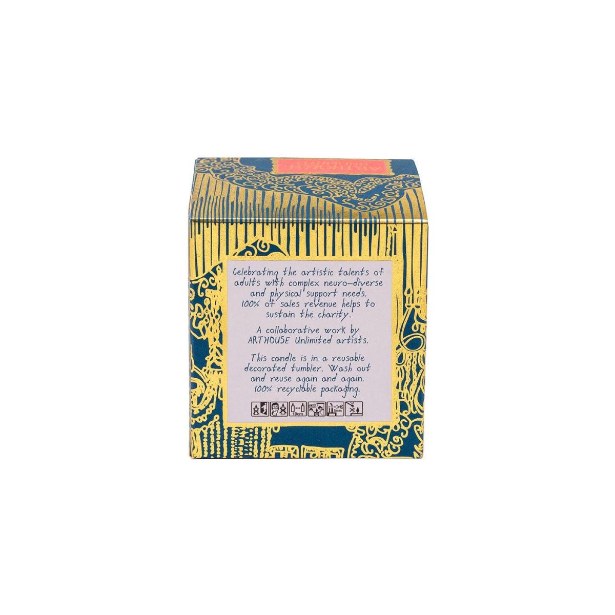ARTHOUSE Unlimited Angels of the Deep Glass Candle – image 4