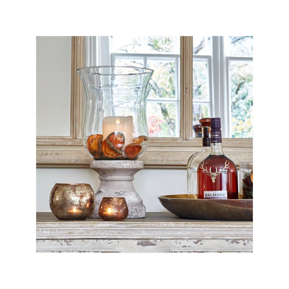 One.World Birkdale Hurricane Candle Holder, Neutral – image 4