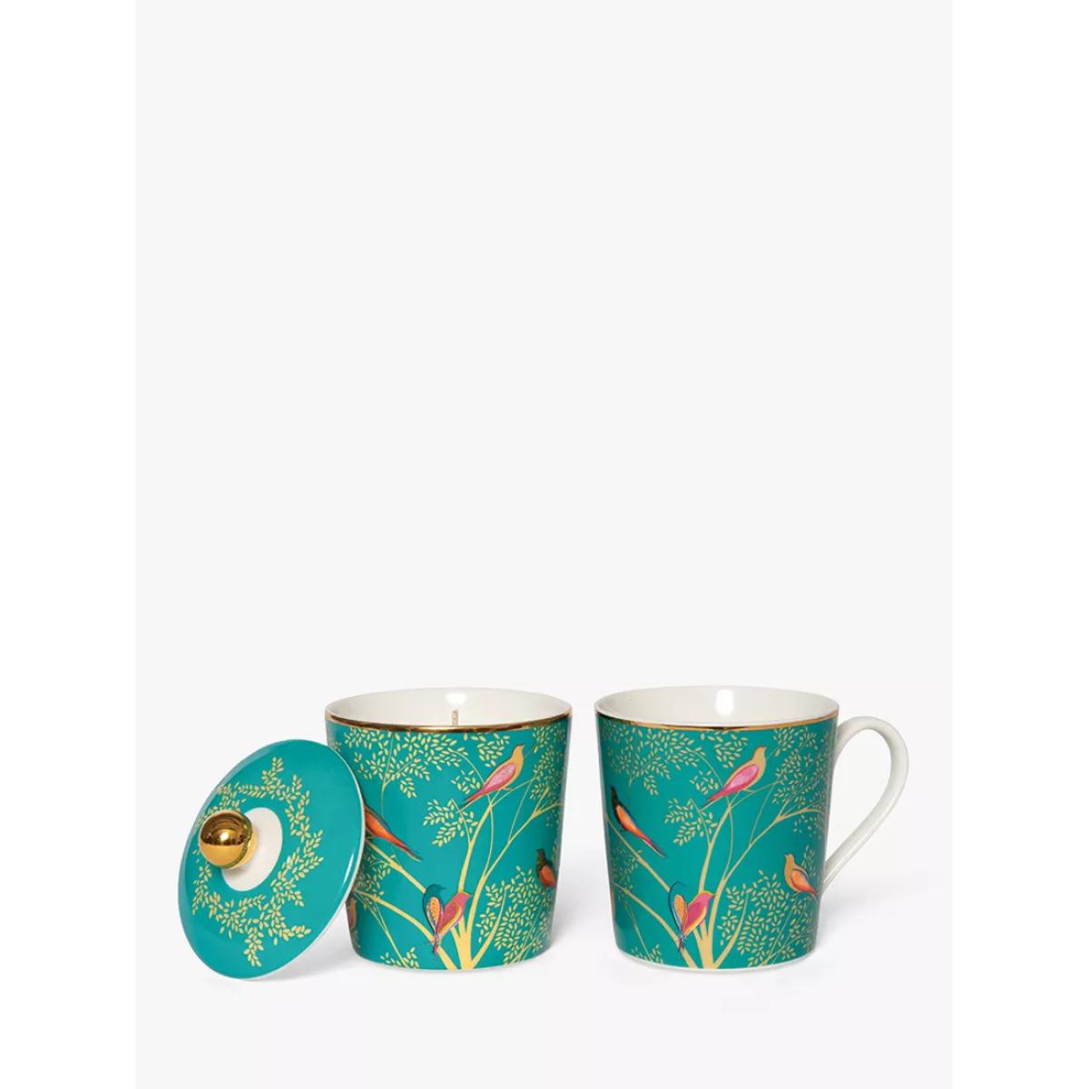 Sara Miller Birds Mug & Scented Candle Gift Set – image 2