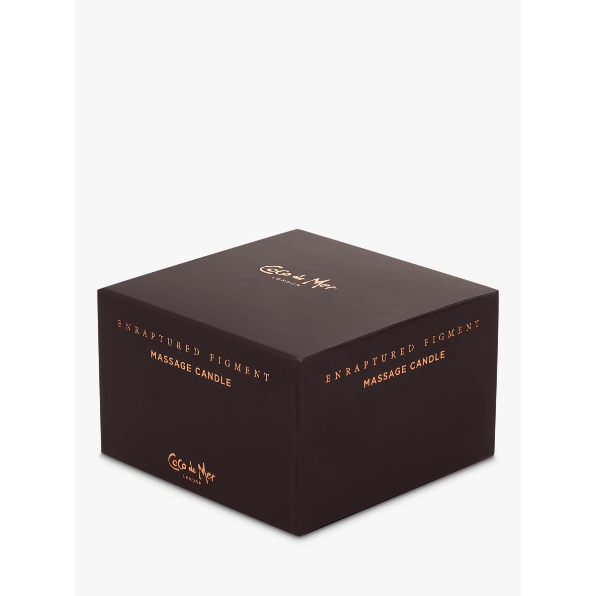 Coco de Mer Fig and Orange Blossom Massage Candle – image 2