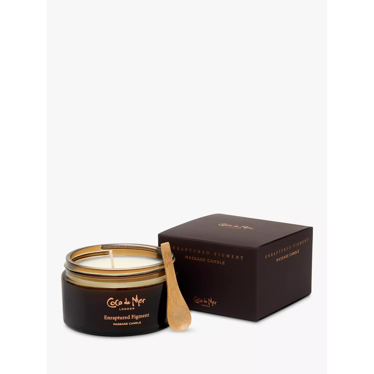 Coco de Mer Fig and Orange Blossom Massage Candle – image 3