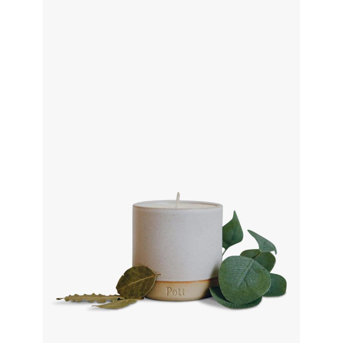 Pott Candles Speckle Stoneware Eucalyptus Scented Candle, 290g – image 2