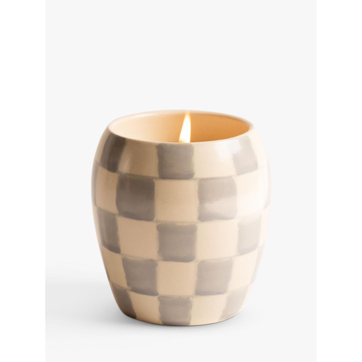 Paddywax Checkmate Cotton & Teak Scented Candle, 311g – image 2