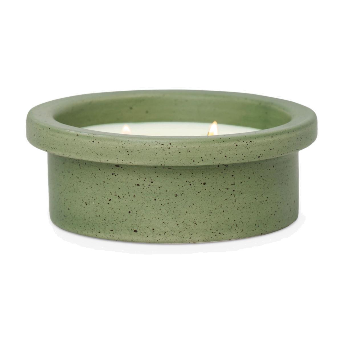 Paddywax Folia Matte Thyme & Olive Leaf Scented Candle, 141g