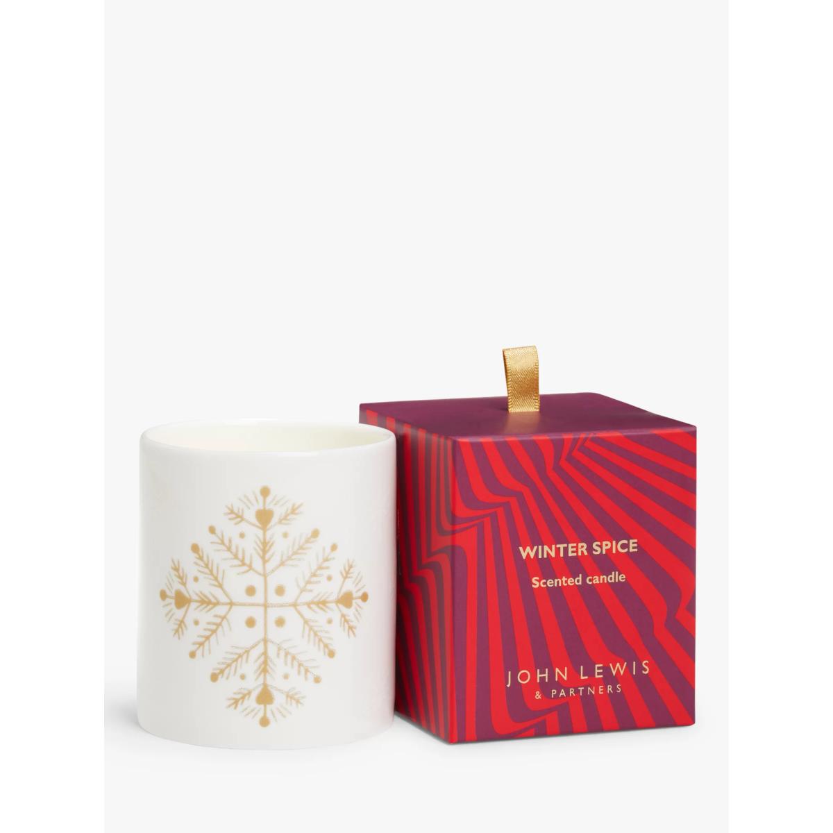 John Lewis Winter Spice Boxed Scented Candle, 200g – image 3