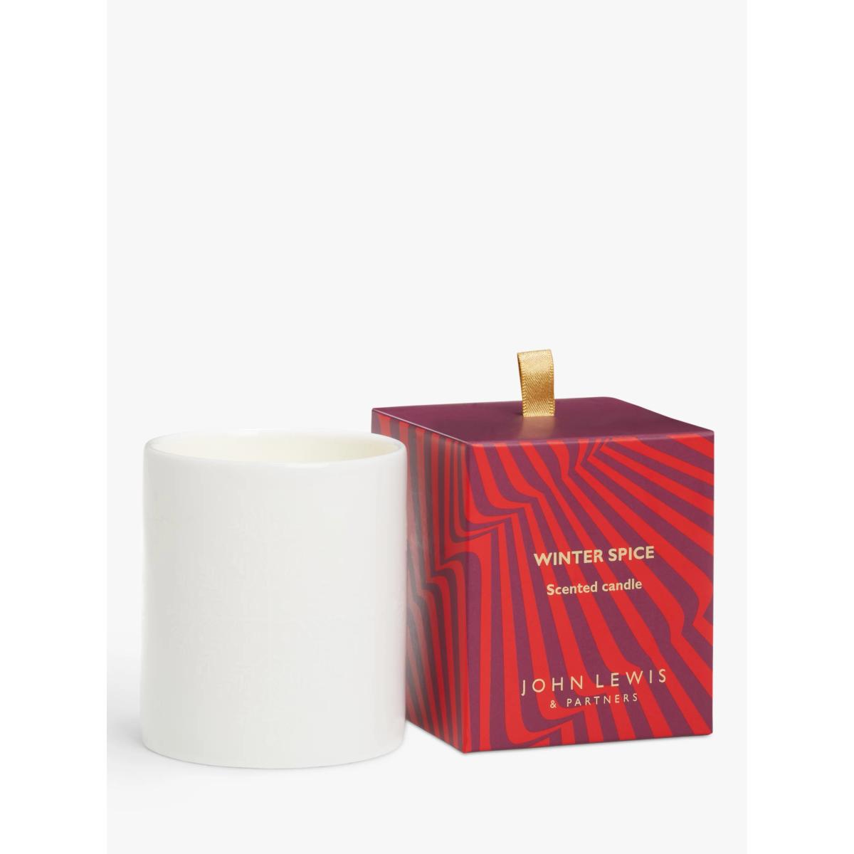 John Lewis Winter Spice Boxed Scented Candle, 200g – image 7
