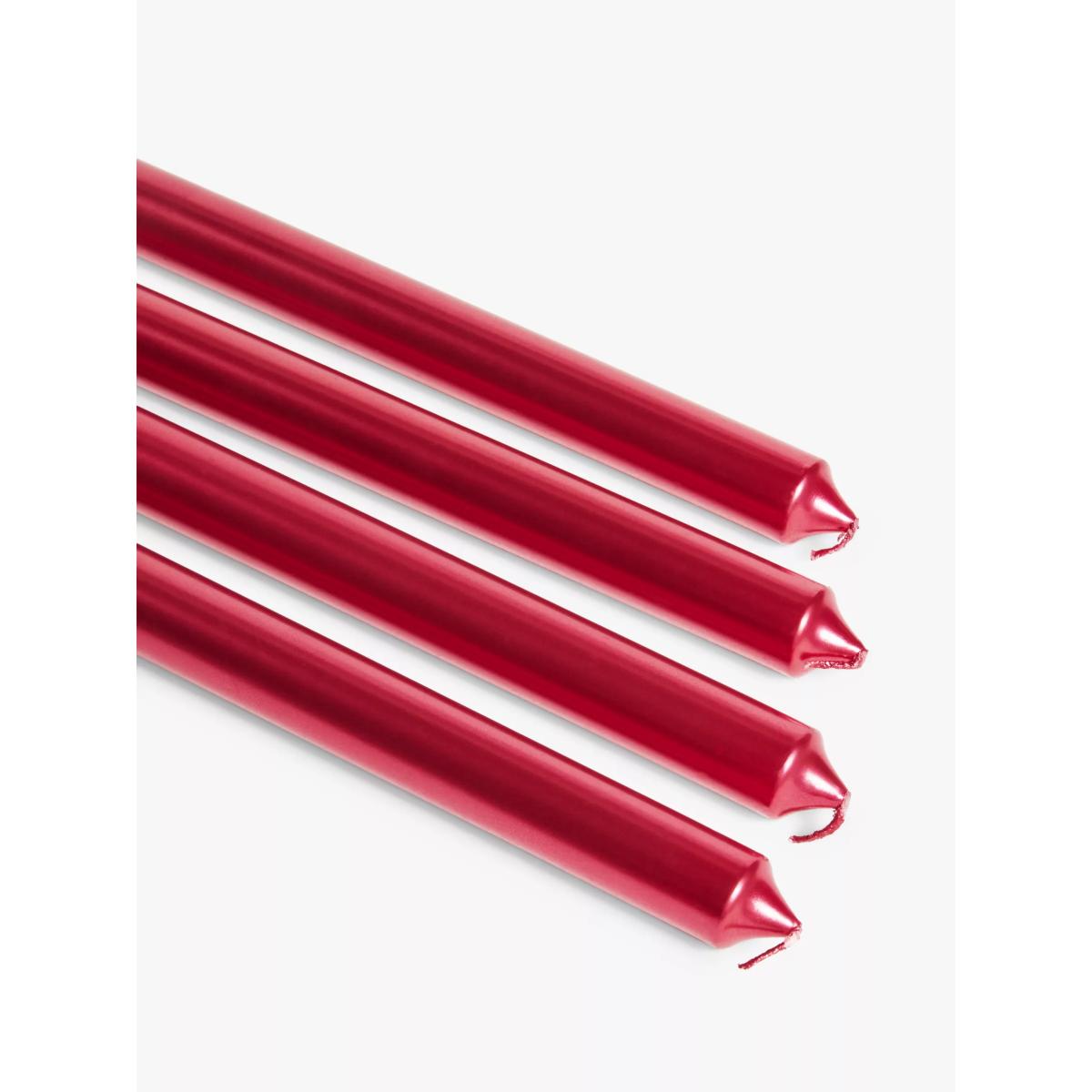 John Lewis Metallic Taper Candlesticks, Pack of 4 – image 3