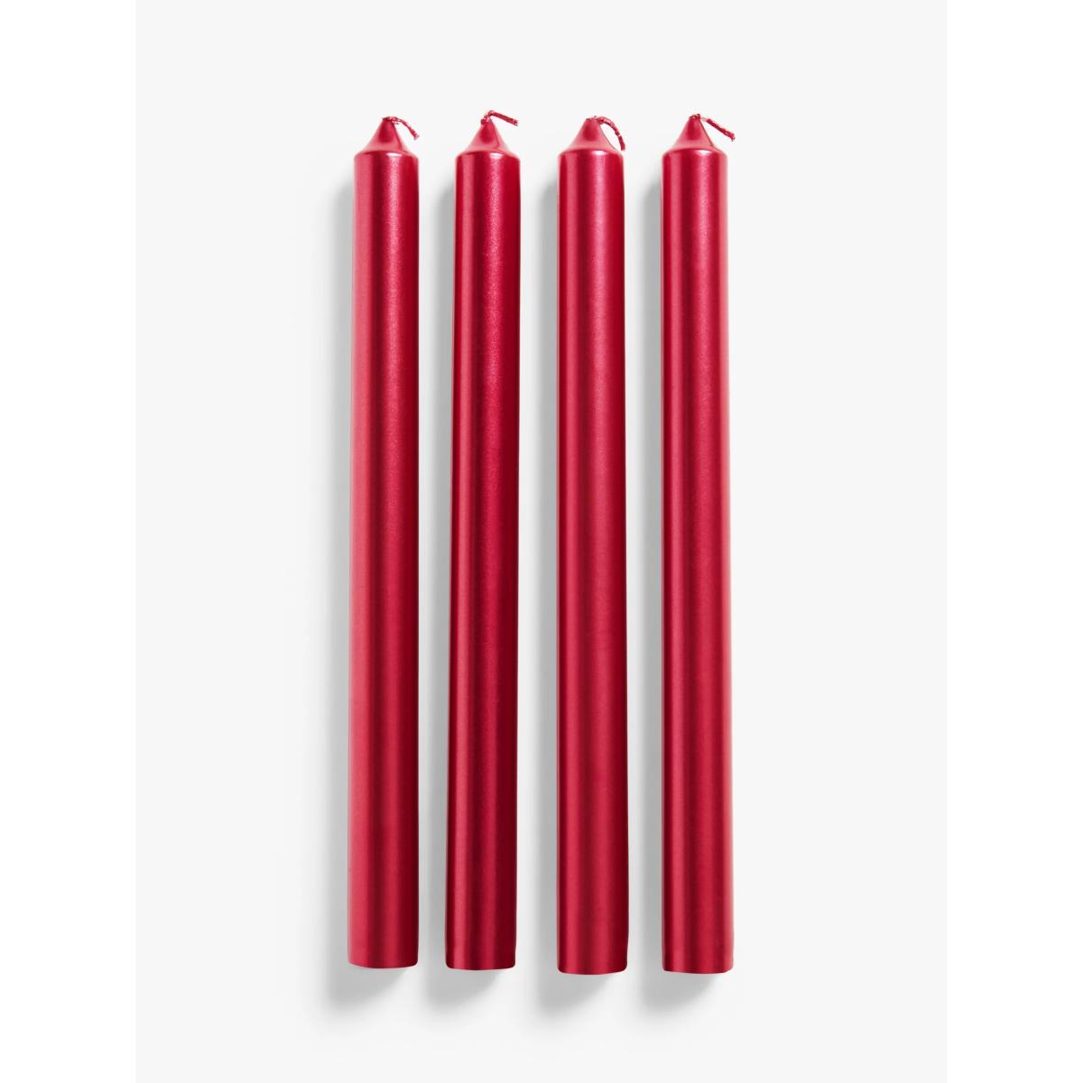 John Lewis Metallic Taper Candlesticks, Pack of 4 – image 4