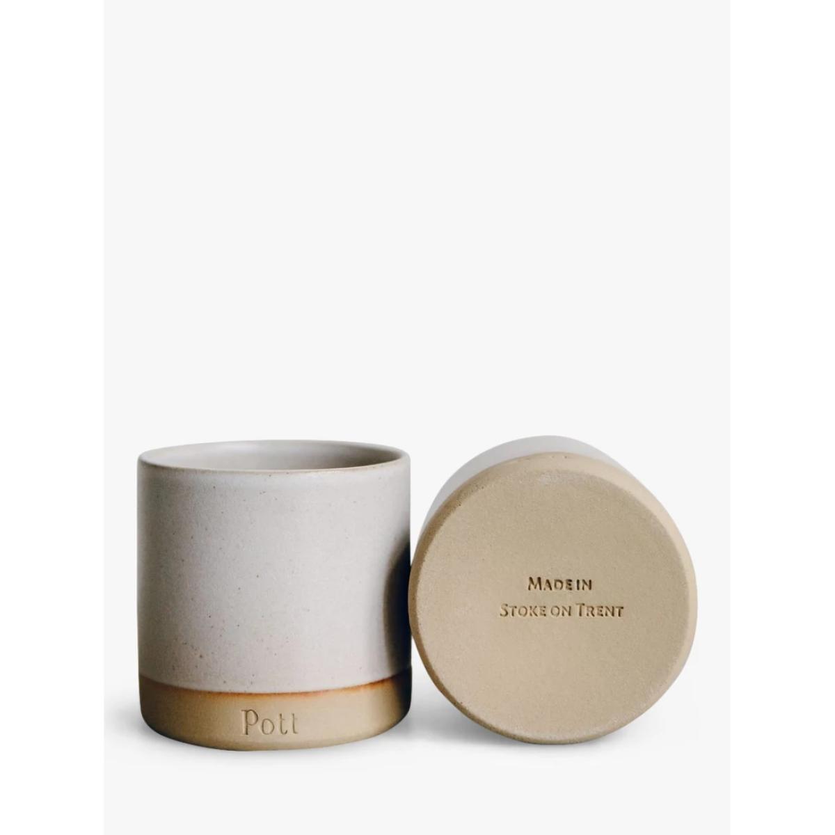 Pott Candles Speckle Stoneware Tonka Scented Candle, 290g – image 6