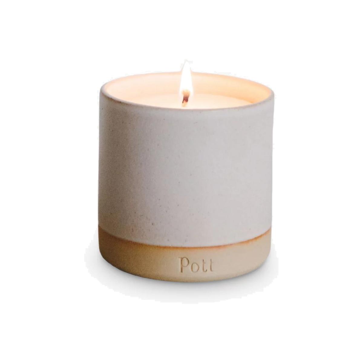 Pott Candles Speckle Stoneware Tonka Scented Candle, 290g – image 1