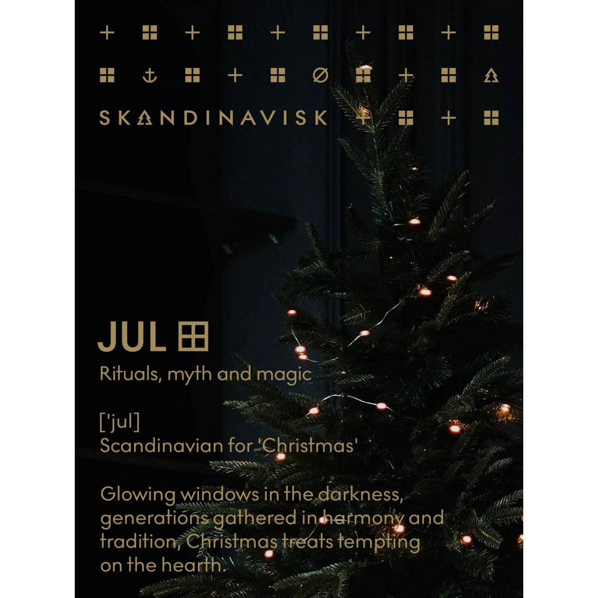 SKANDINAVISK Jul 3 Wick Scented Candle, 1.3kg – image 4
