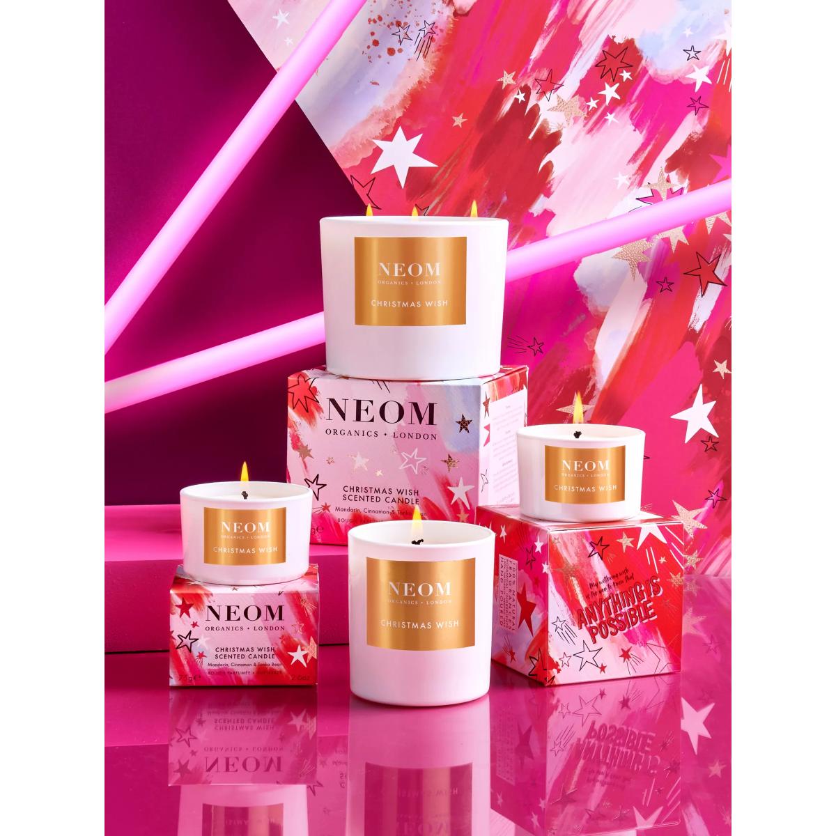 Neom Organics London Christmas Wish Three Wick Scented Candle, 420g – image 4