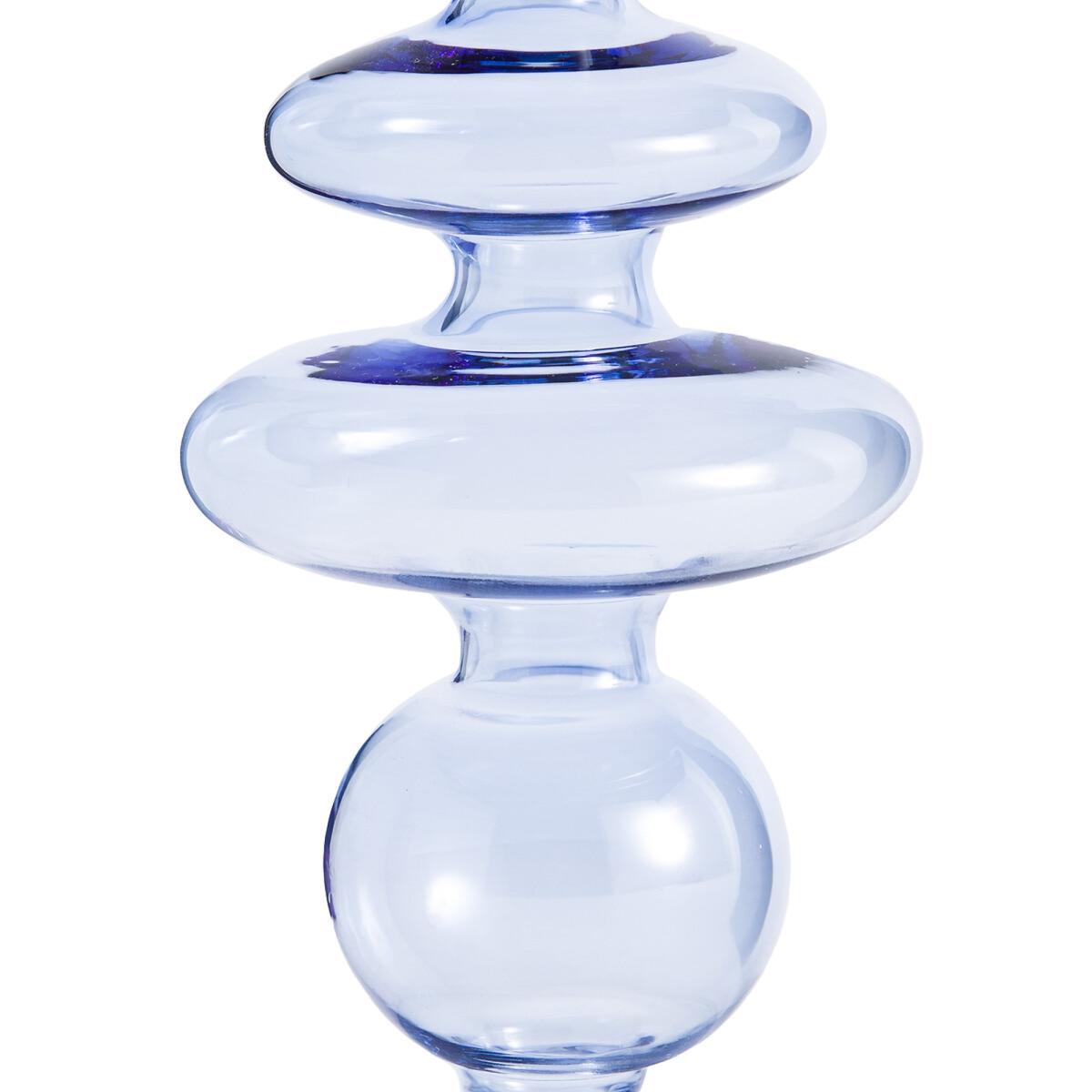 Chilava 20cm High Glass Candlestick – image 2