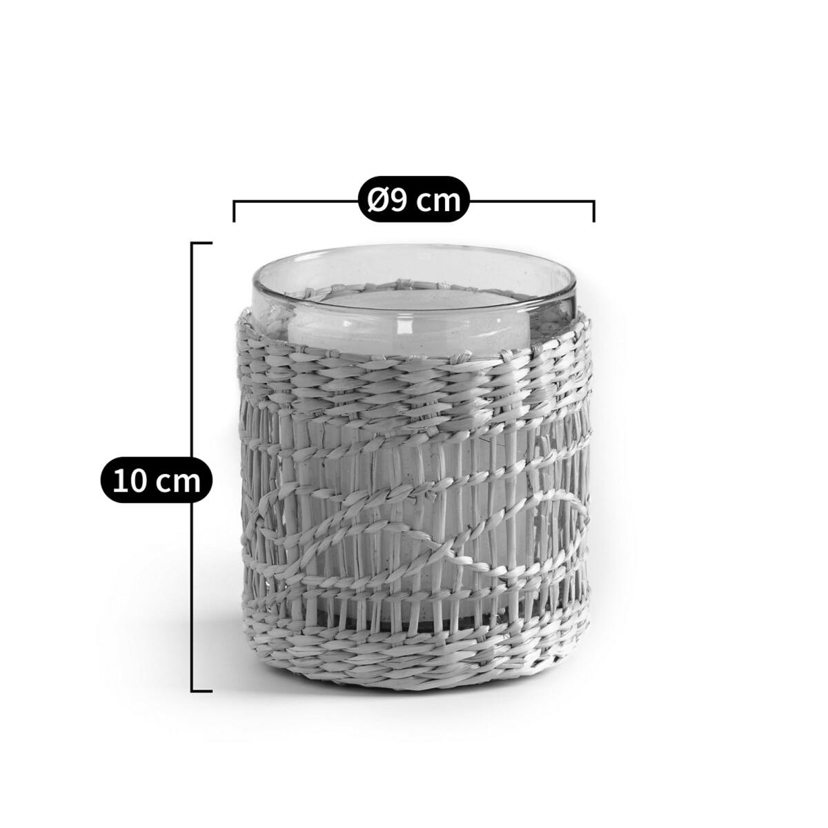 Kezia Glass & Braiding Candle Holder – image 17