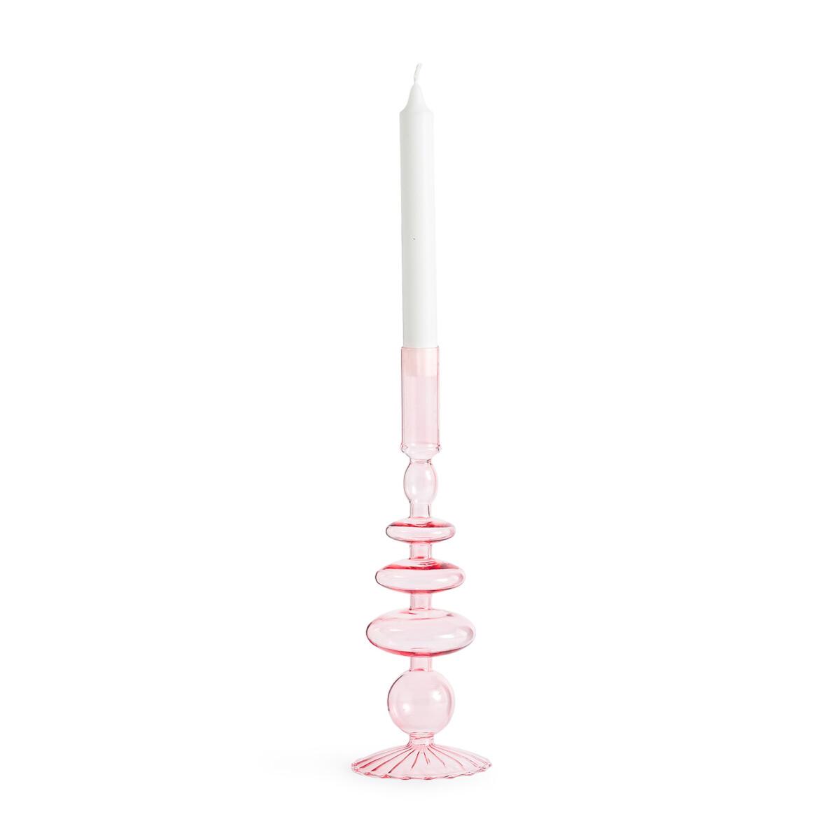 Chilava 27.3cm High Glass Candlestick – image 3