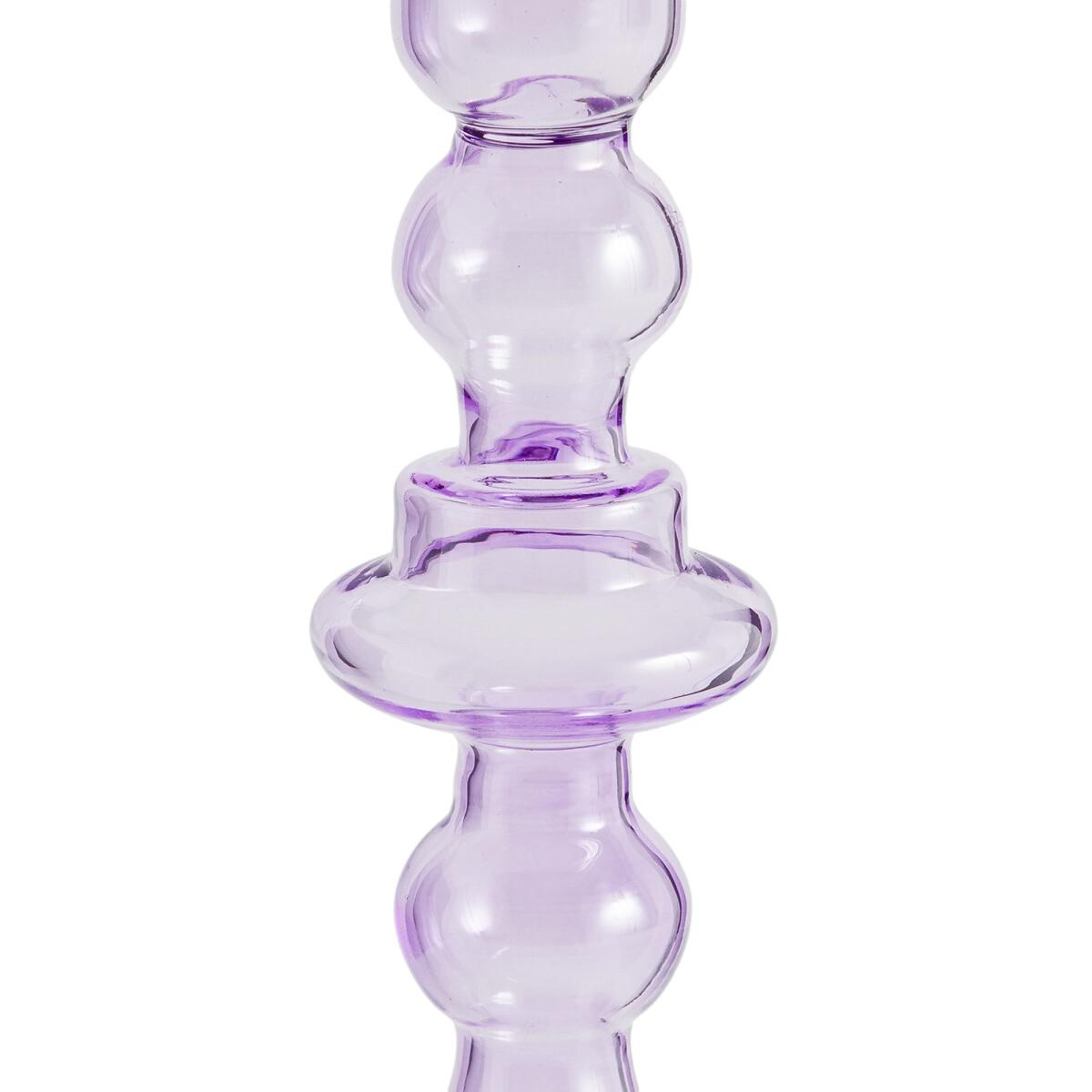 Chilava 29cm High Glass Candlestick – image 2