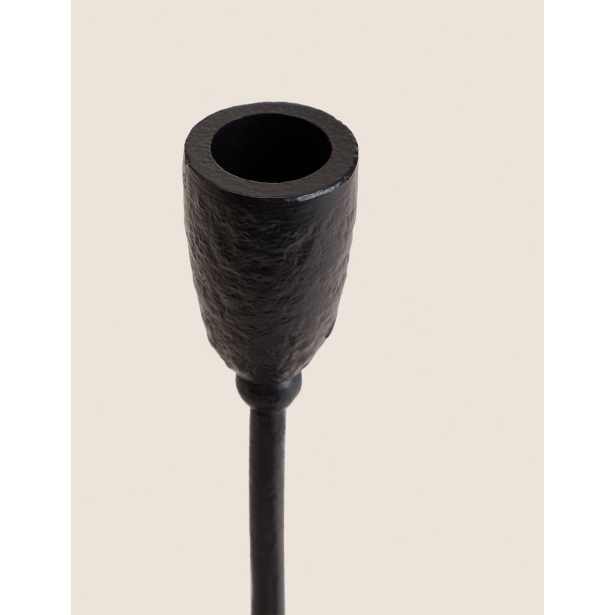 M&S Dinner Candle Holder - Black, Black – image 2