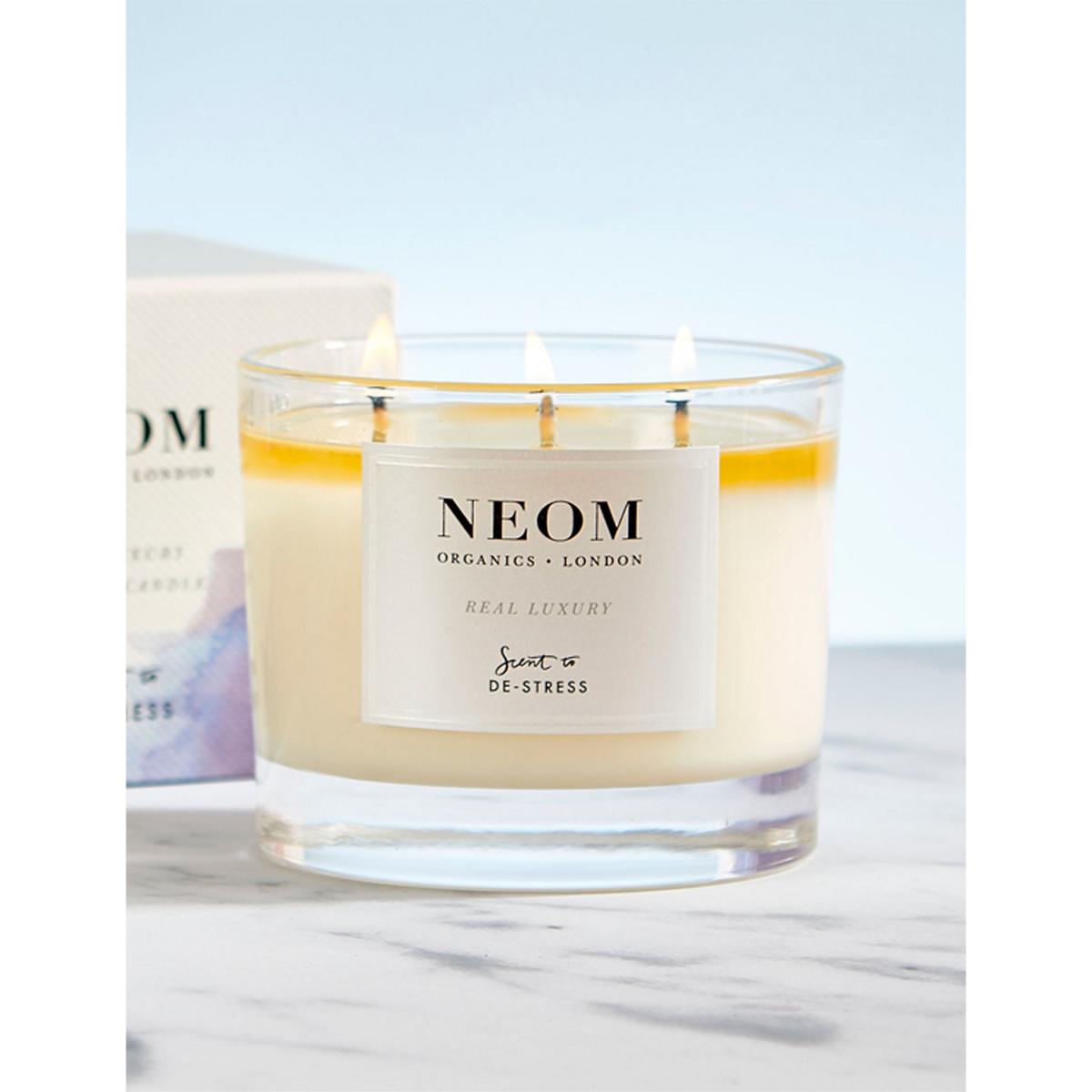 M&S Neom Unisex Real Luxury Candle (3 wicks) 420g – image 2