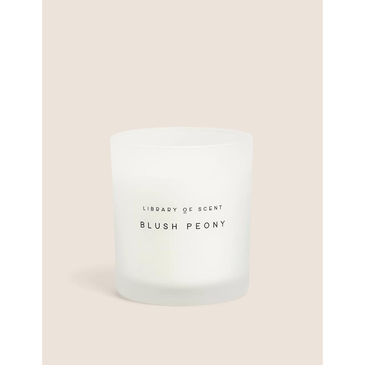 M&S Library Of Scent Peony Scented Candle - White Mix, White Mix – image 2