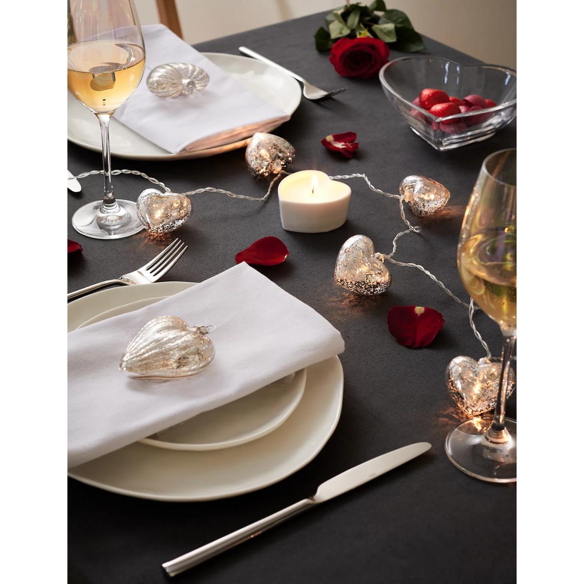 M&S Library Of Scent Set of 3 Seashells Heart Votive Candles - White, White – image 5