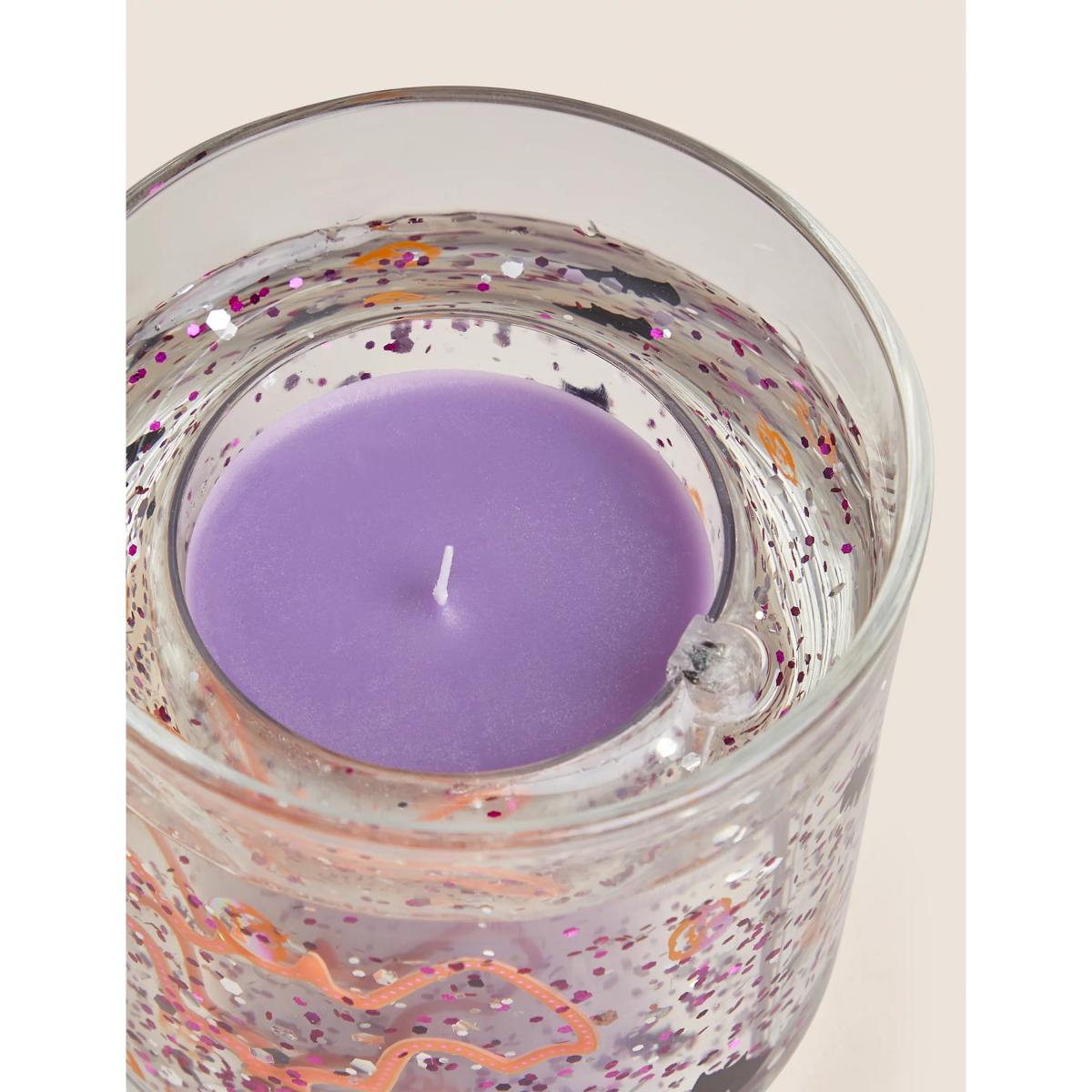 M&S Halloween Pumpkin Spiced Light Up Candle - Orange, Orange – image 4