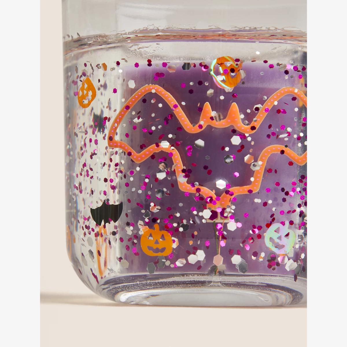 M&S Halloween Pumpkin Spiced Light Up Candle - Orange, Orange – image 1