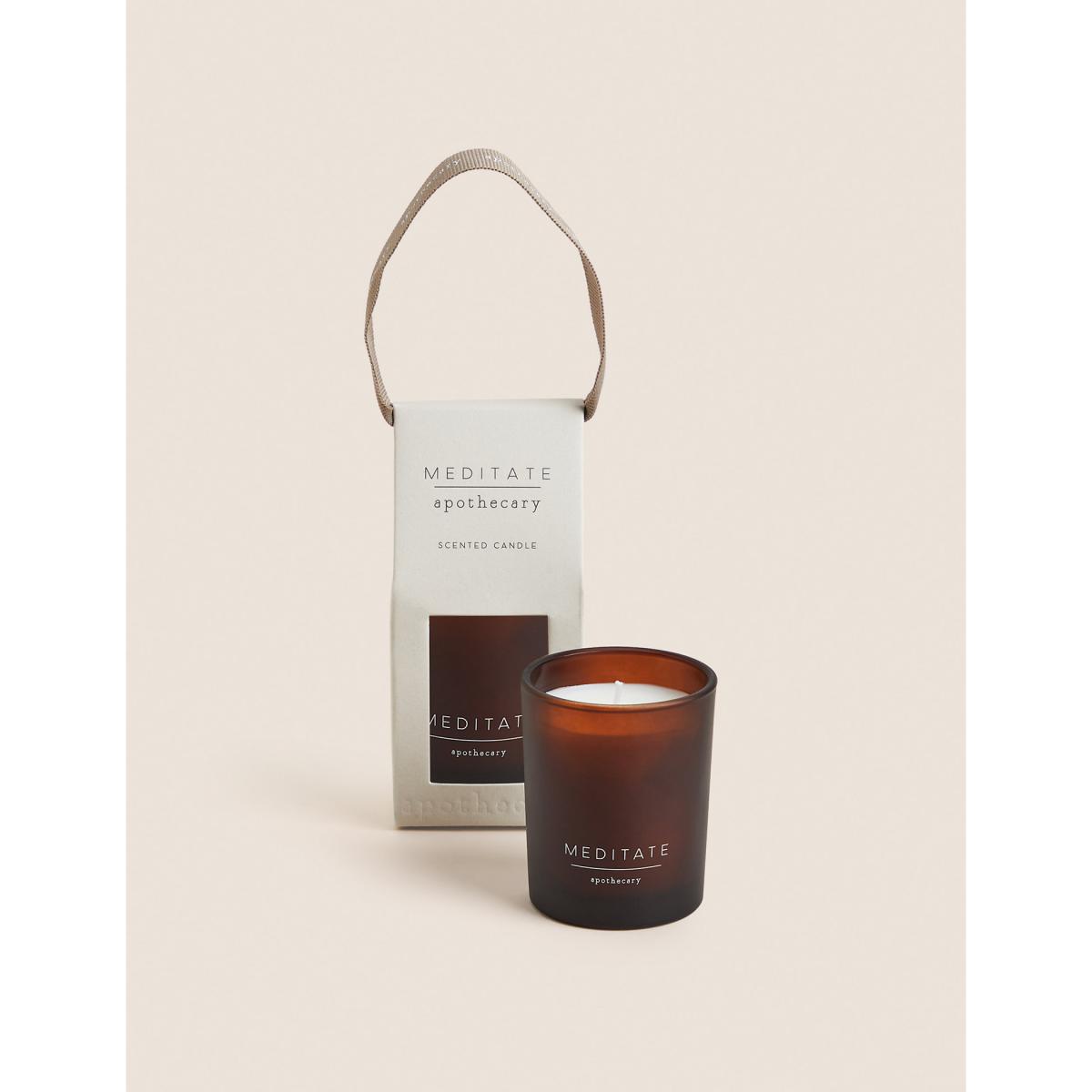 Apothecary Meditate Mini Candle Hanging Gift Set - Amber, Amber – image 3
