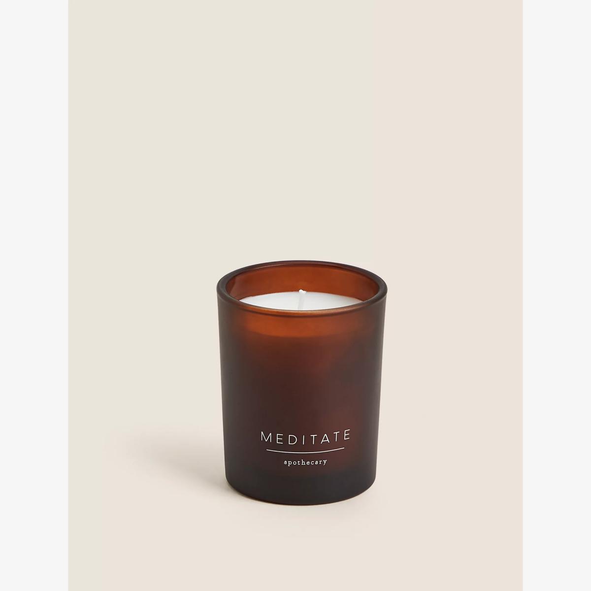 Apothecary Meditate Mini Candle Hanging Gift Set - Amber, Amber – image 1