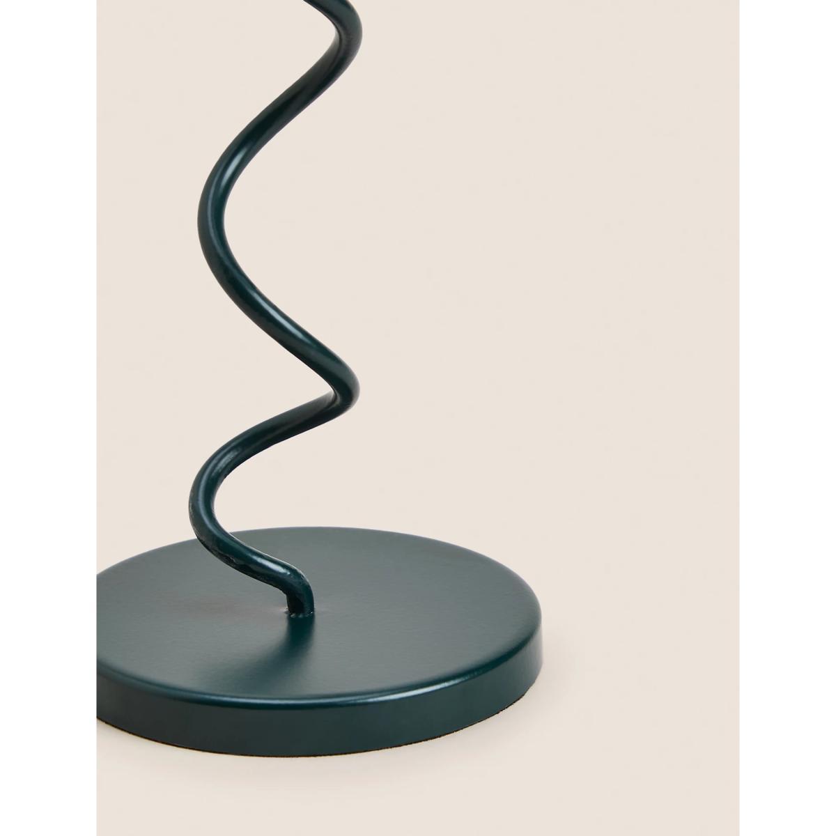 M&S Medium Twirly Candle Holder - Forest Green, Forest Green – image 2