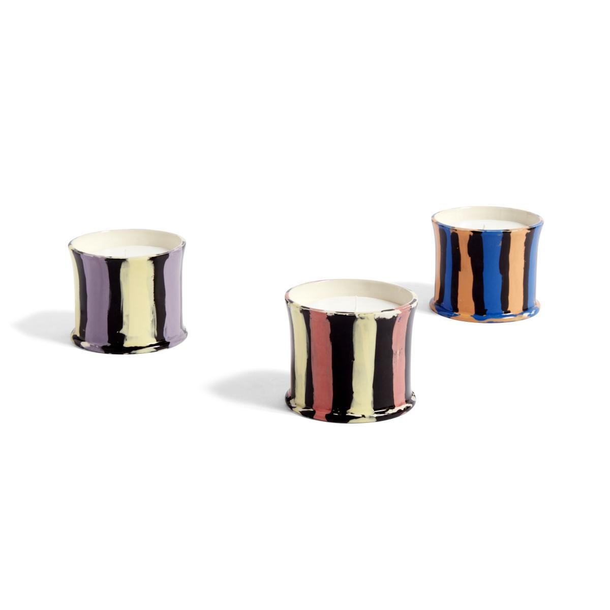 Stripe Scented Scented candle - / Orange blossom by Hay Multicoloured – image 3