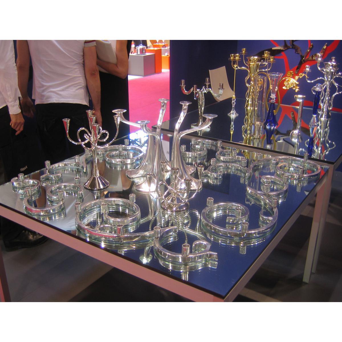 Turner Candelabra by Driade Kosmo Metal – image 2